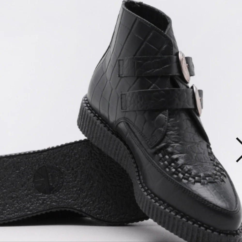 Underground Original Bowie Creeper Single Sole Leather Boot